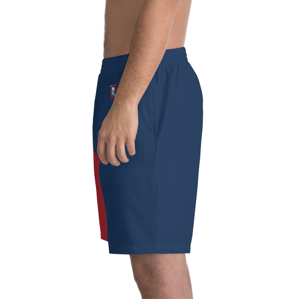 Men's Elastic Beach Shorts (AOP)