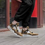 Unisex Non Slip Lace Up Breathable Fashion Sneakers