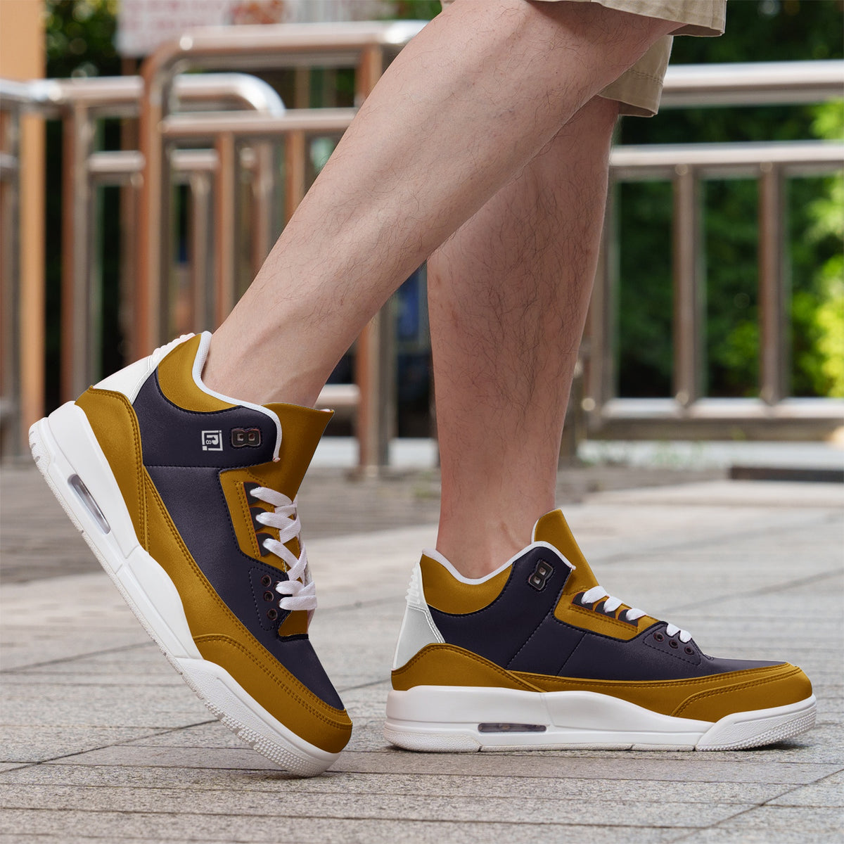 Unisex Non Slip Sneakers Lace Up Fashion Shoes