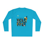 Women’s "Life is Wild and Free" Graphic Long-Sleeve T-Shirt – Trendy & Comfortable