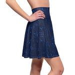 Women’s Marble Print Skater Skirt