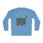 Women’s "Life is Wild and Free" Graphic Long-Sleeve T-Shirt – Trendy & Comfortable
