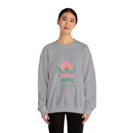 Women's "Unplug Unplug" Floral Sweatshirt