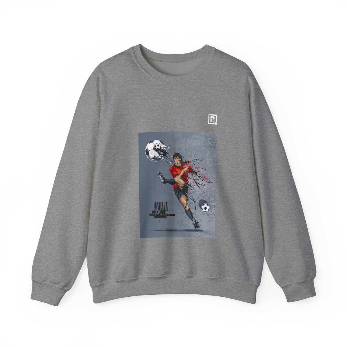 Unisex Heavy Blend Football Lovers Crew Neck Sweatshirt