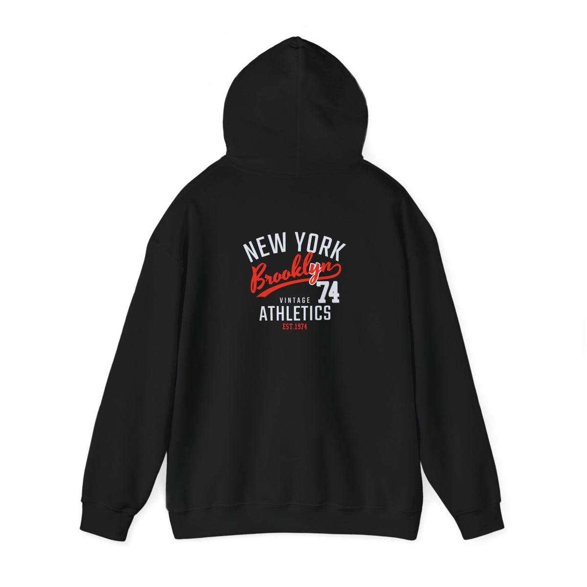 Men's Full Sleeve Brooklyn Athletics Graphic Hooded Sweatshirts