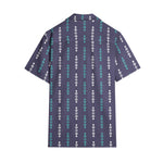 Men's Geometric Print Short Sleeve Shirt