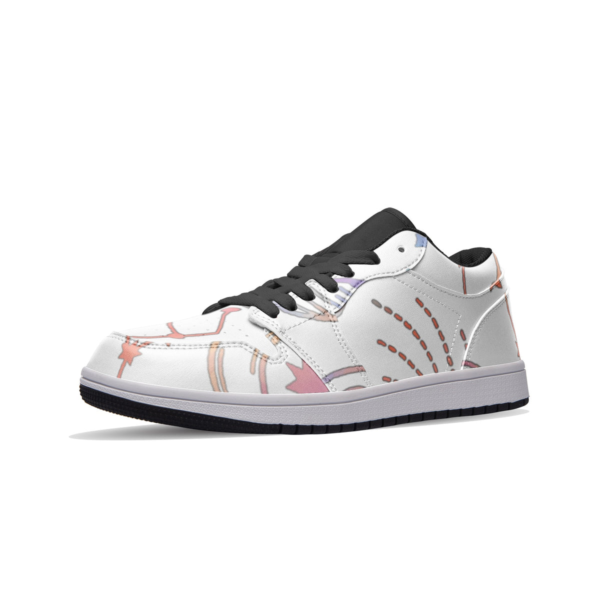 Unisex Low Top Leather Sneakers