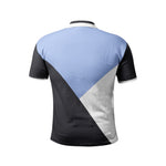 Men’s Tri-Color Block Polo T-Shirt
