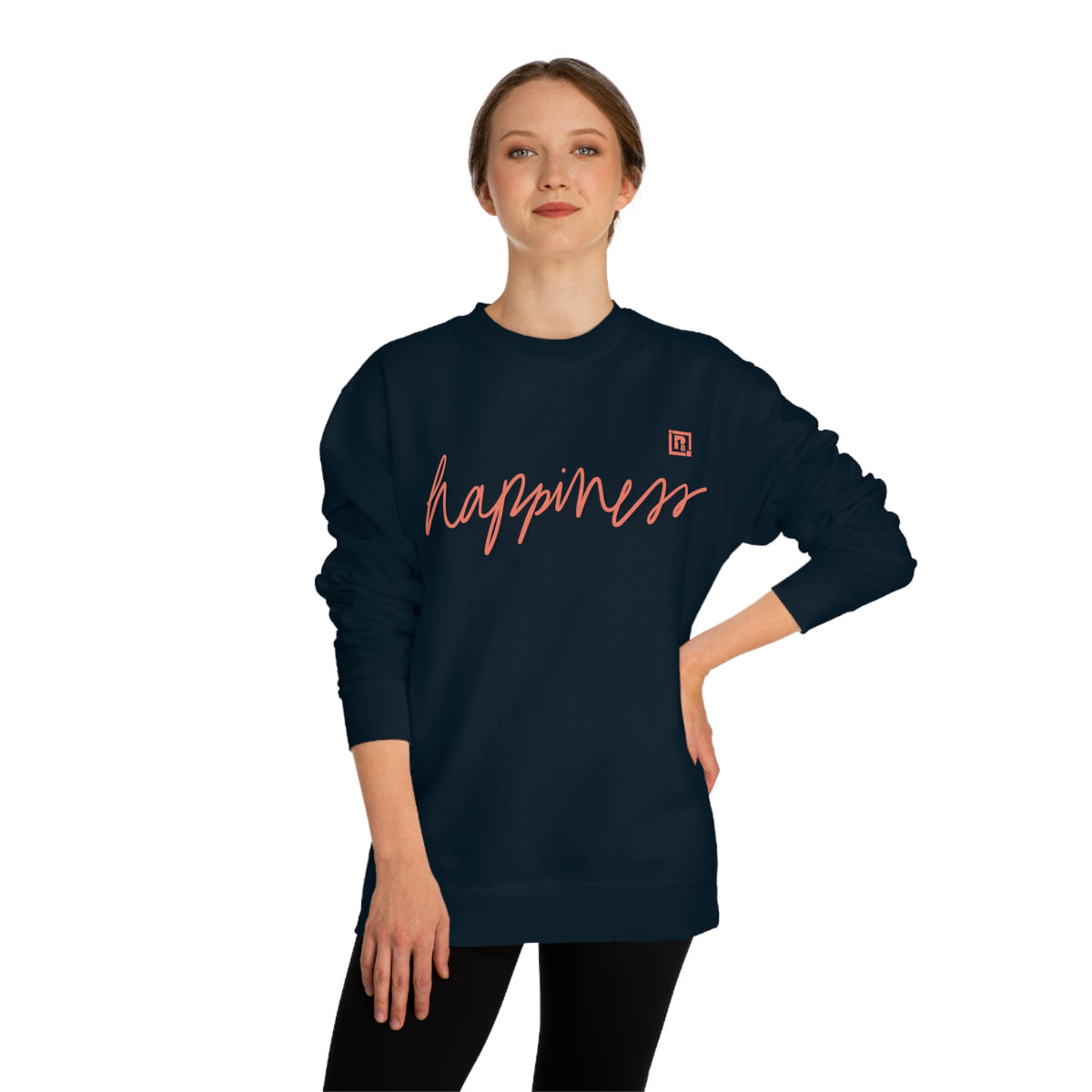 Women's Happiness Crew Neck Sweatshirt