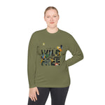 Women’s "Life is Wild and Free" Graphic Long-Sleeve T-Shirt – Trendy & Comfortable