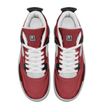 Men's Red High-Top Sneakers