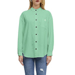 Long Sleeve Button Up Casual Shirt Top
