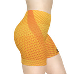 Women's Gradient Dot Print Compression Shorts