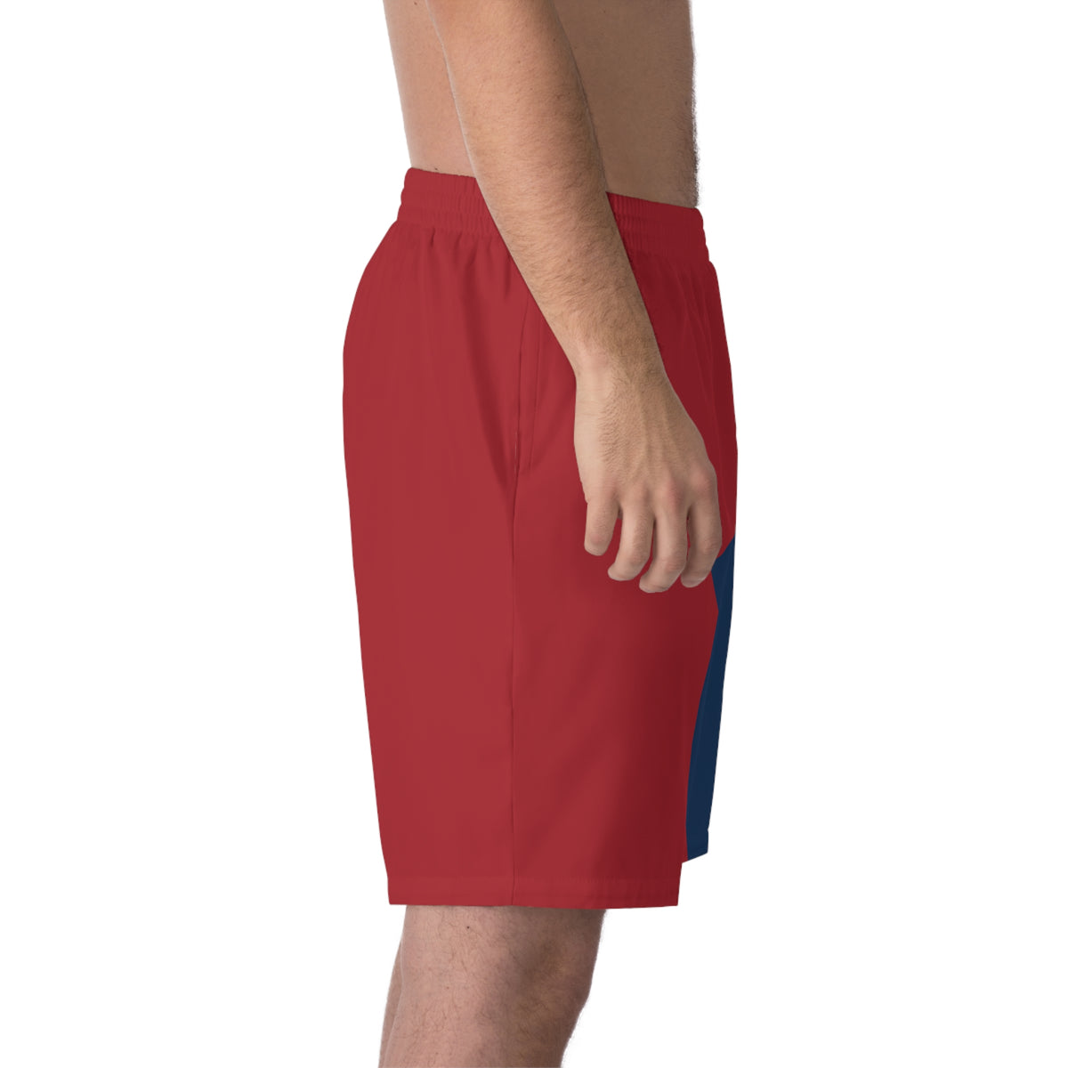 Men's Elastic Beach Shorts (AOP)