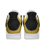 Men's Mustard Yellow and Black Athletic Sneakers