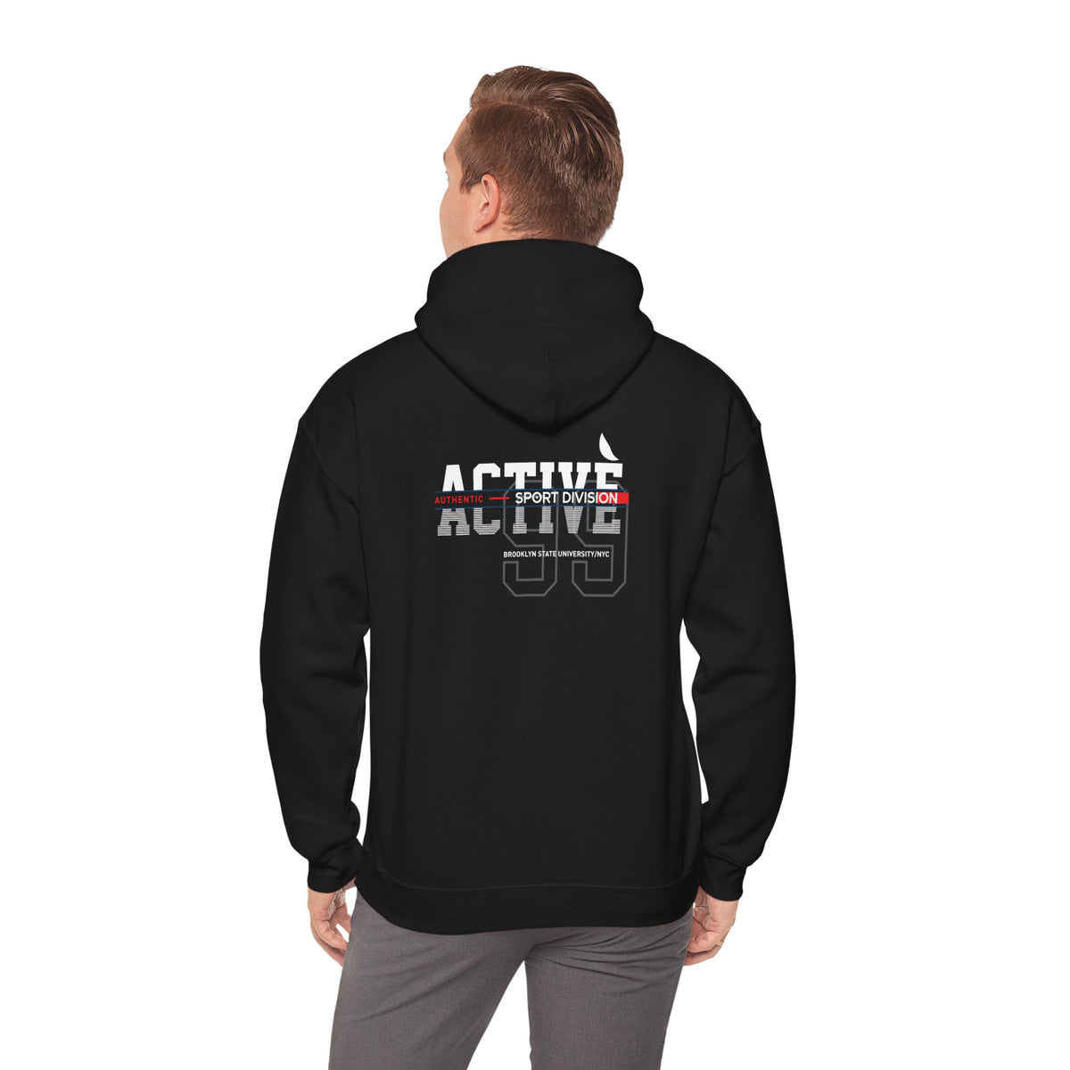 Men's Full Sleeve Solid Hooded Sweatshirt