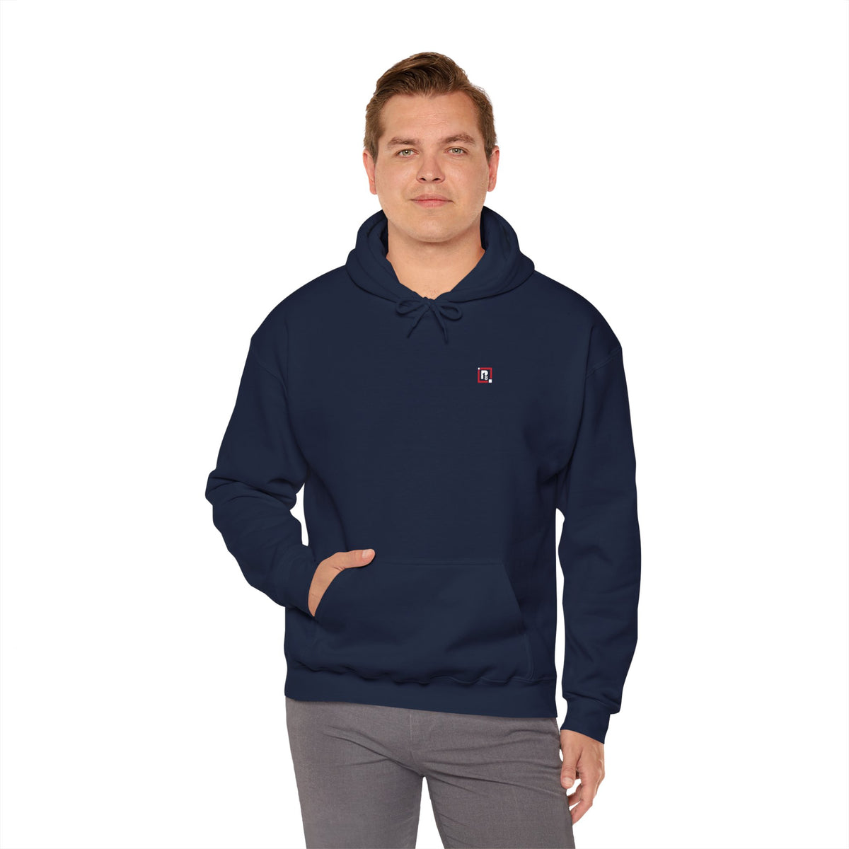 Men's Full Sleeve Solid Hooded Sweatshirt