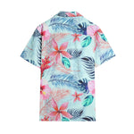 Men’s Short Sleeve Floral Hawaiian Shirt
