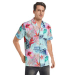 Men’s Short Sleeve Floral Hawaiian Shirt