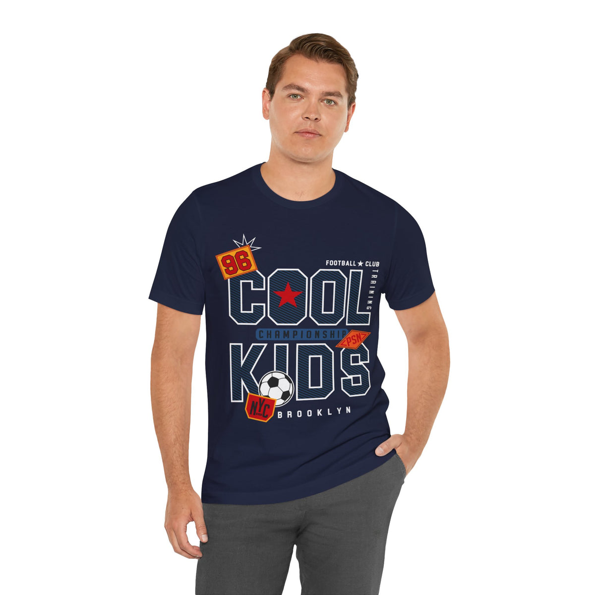 Cool Kids Championship Graphic Print Cotton T-Shirt