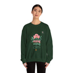 Women's "Unplug Unplug" Floral Sweatshirt