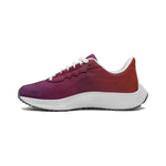 Ultra-Lightweight Gradient Running Shoes – Burgundy to Sunset Orange