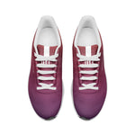 Ultra-Lightweight Gradient Running Shoes – Burgundy to Sunset Orange