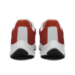 Ultra-Lightweight Gradient Running Shoes – Burgundy to Sunset Orange