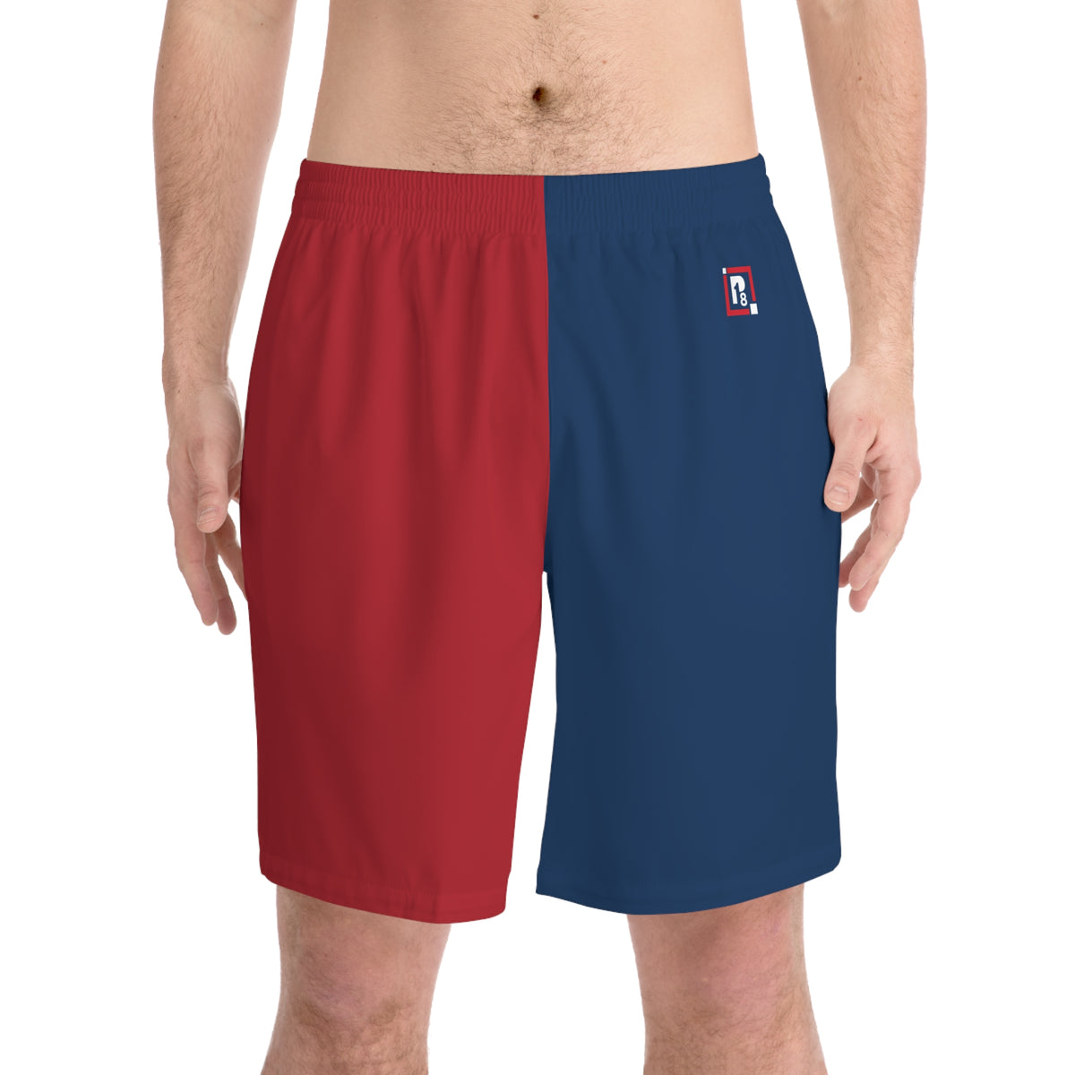 Men's Elastic Beach Shorts (AOP)