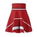 Women’s Red Skater Skirt