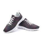 Men’s Black Swirl Pattern Athletic Sneakers