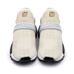 Premium Slip-On Knit Sneakers – Elegant Beige Textured Design