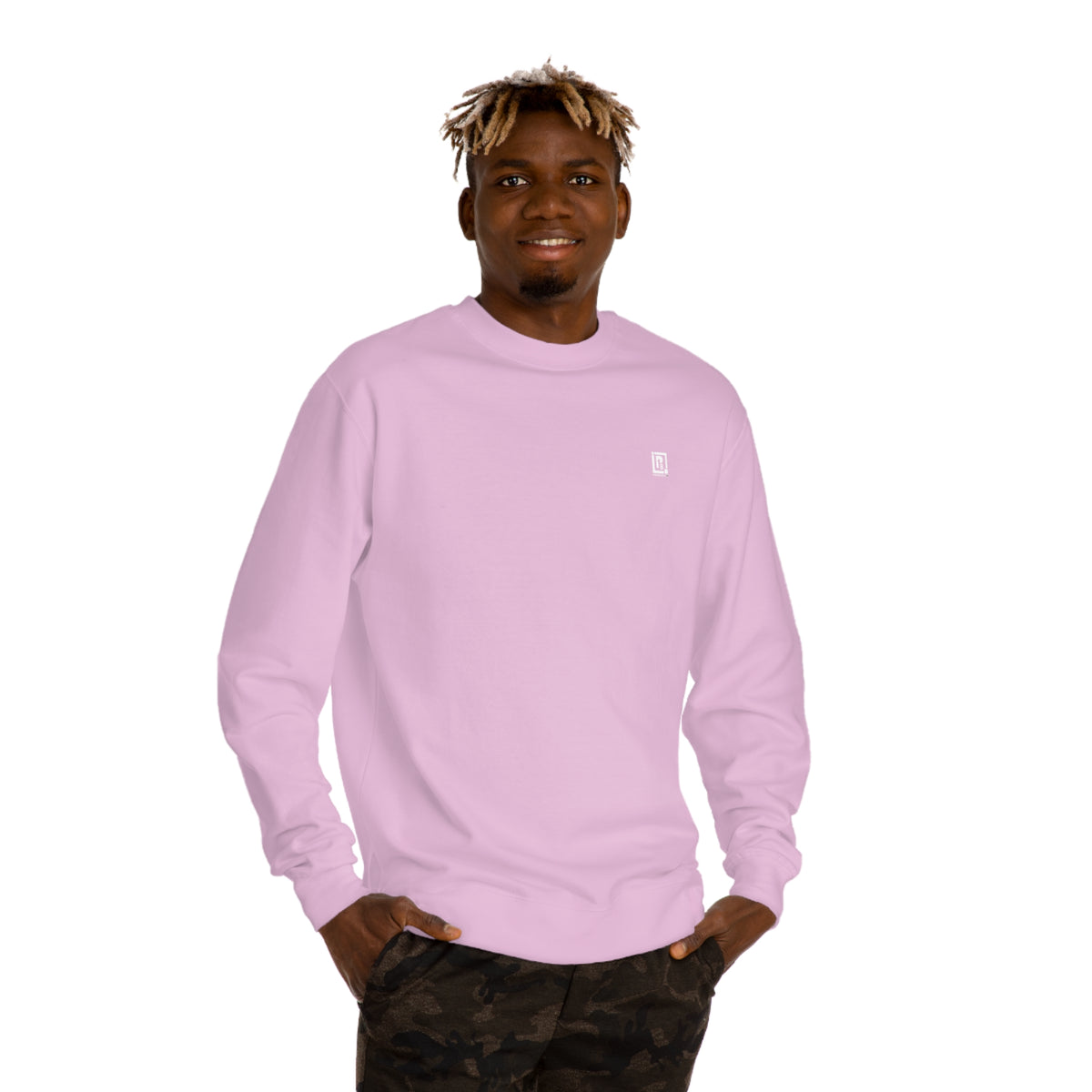 Unisex Premium Style Edition Pink Crew Neck Cotton Sweatshir