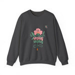Women's "Unplug Unplug" Floral Sweatshirt