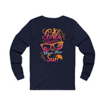 Women’s “Girls Just Wanna Have Sun” Long Sleeve Tee – Fun, Comfy & Vibrant