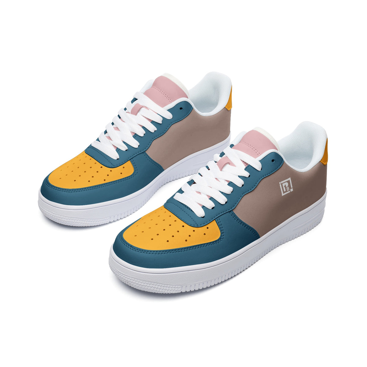 Unisex Low Top Leather Sneakers