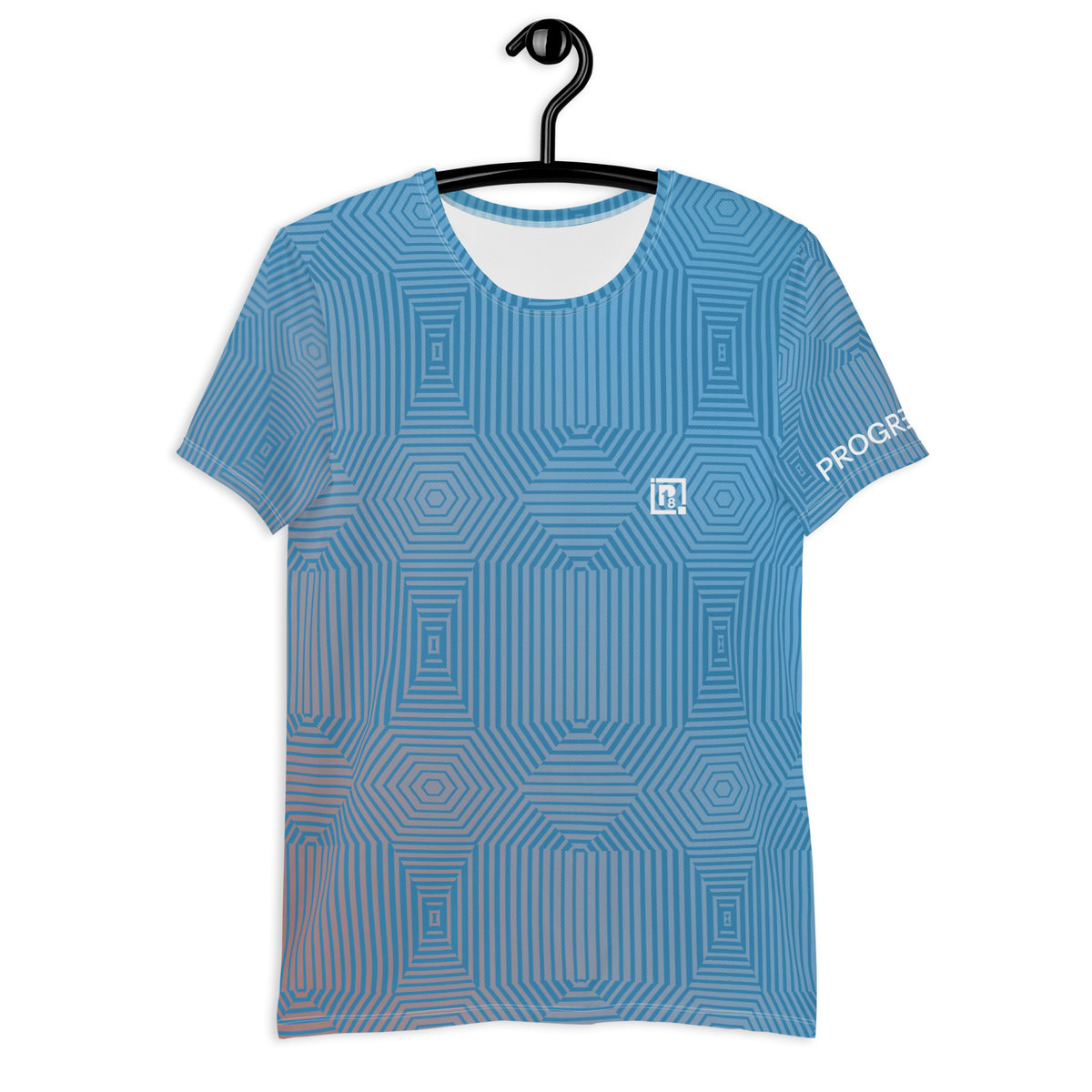 Flexicool Round Neck T-shirt for Men (Sky Blue)