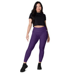 Women’s Purple Pocket Leggings
