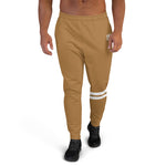 Men’s Brown Striped Joggers