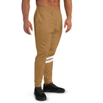 Men’s Brown Striped Joggers