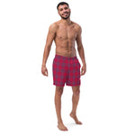 Men’s Red Plaid Lounge Shorts – Classic, Comfortable & Stylish