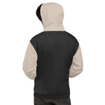 Men's Cleveland All-Over Print Recycled Unisex Hoodie - Beige & Black