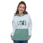 Women’s "Lust. Lost. Love" Colorblock Hoodie
