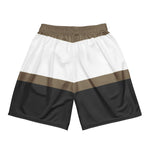 Women's Tri-Tone Athletic Shorts