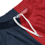 Women's Two-Tone Athletic Shorts