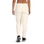 Women’s White Motivational Joggers