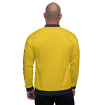 Men’s Bold Yellow Bomber Jacket