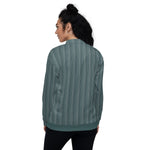 Women's Striped Bomber Jacket