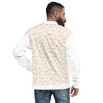 Men's Full Sleeve Floral Print Bomber Jacket
