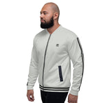Men’s White Bomber Jacket